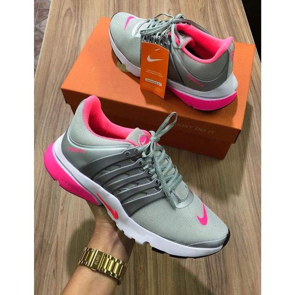 nike presto verde feminino