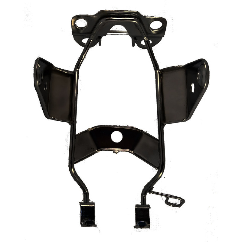Suporte Aranha Do Painel Farol Preta + Farol Completo Aro Preto Honda Cg 125 Fan 2005 2006 2007 2008 — imagem 2 de 2