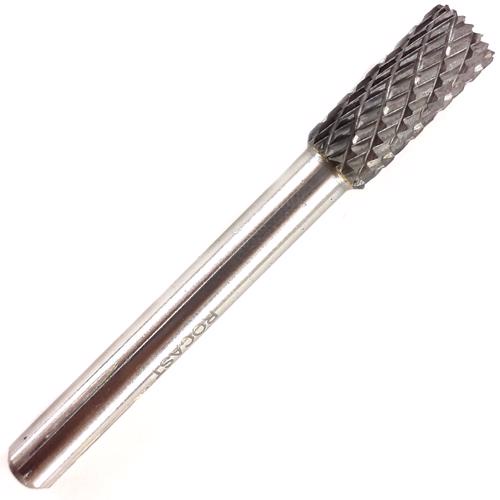 Lima Rotativa Cilíndrica Corte Frontal Metal Duro MD 8,00mm 45,0011 ROCAST em Oferta na Shopee