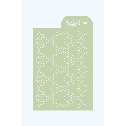 Stencil Angel Doce Sonho 20,estencil confeitaria ,lavável ,reutilizável em Oferta na Shopee