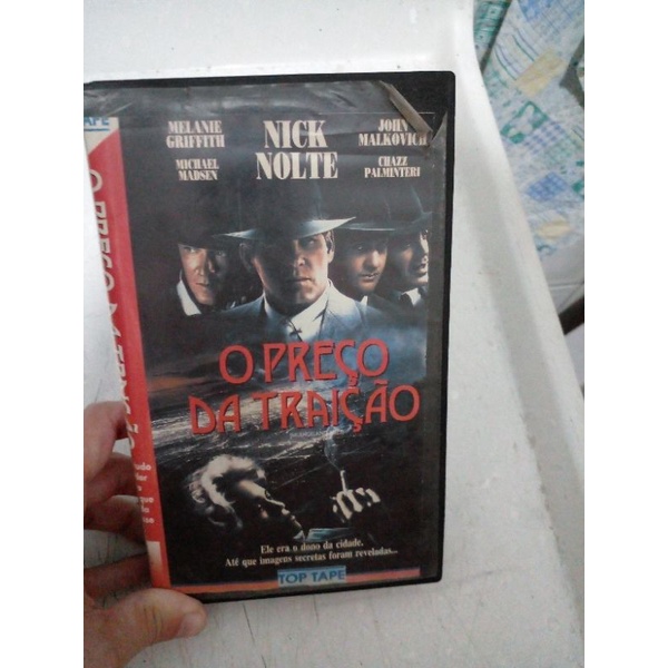 VHS O preço da traição ( legendado) Nick Nolte