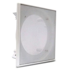 Arandela 6 Polegadas Som Ambiente Teto Gesso Quadrada