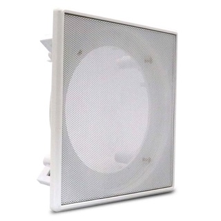Arandela 6 Polegadas Som Ambiente Teto Gesso Quadrada