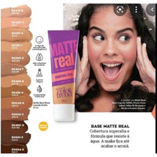 Base Líquida Color Trend Matte Real 25ml