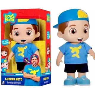 Boneco Lucas Neto Fala 14 Frases Emborrachado Oferta Especial