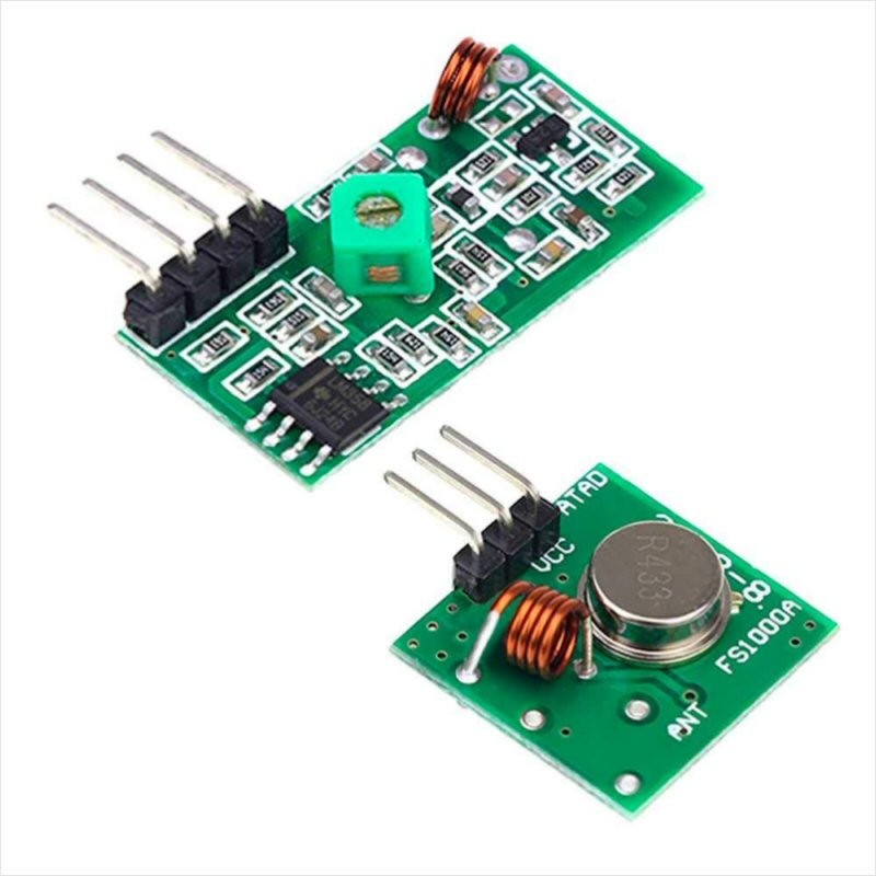 Módulo Rf Transmissor Receptor 433mhz Arduino Rx Tx