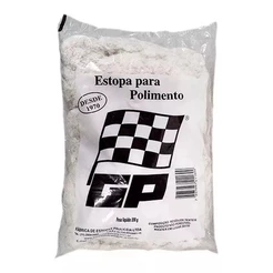 Estopa Branca Extra GP-Limpeza e Polimento 200gr