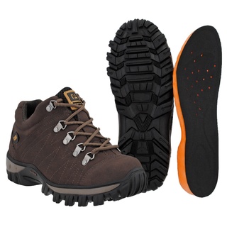 Bota Botinha Coturno Adventure Tenis Cano Baixo Palmilha Gel