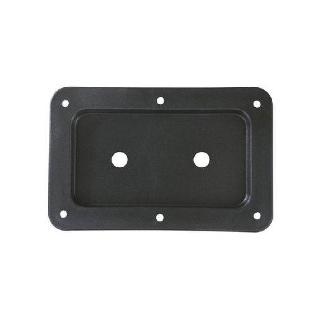 1 Espelho Plastico P10 Duplo P/ Caixa De Som Caixa Acústica Profissional