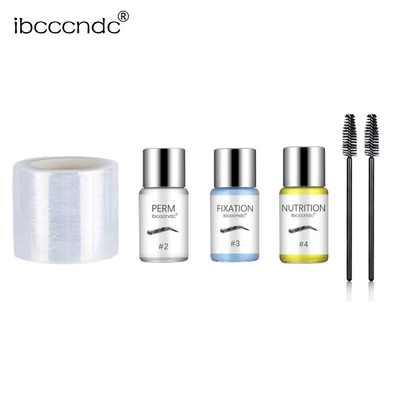 Ibcccndc Loção De Sobrancelha Semi-Permanet Brow / Perm De Sobrancelhas