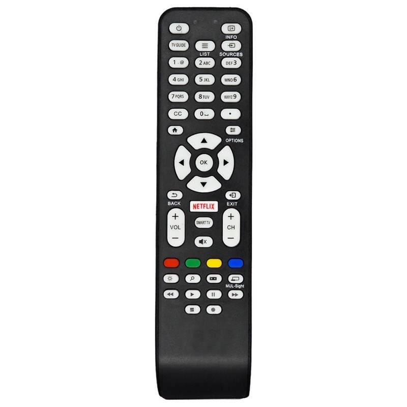 Controle Remoto para TV LED AOC Smart com Netflix - 8050 LE43S5977 LE32S5970 LE39S5970 LE43S5970 LE49S5970 LE50S5970 LE32S5760/20 LE43S5760/20 LE43U7970 LE50U7970 LE55U7970 RC1994713 LE43S5760 LE43U7970