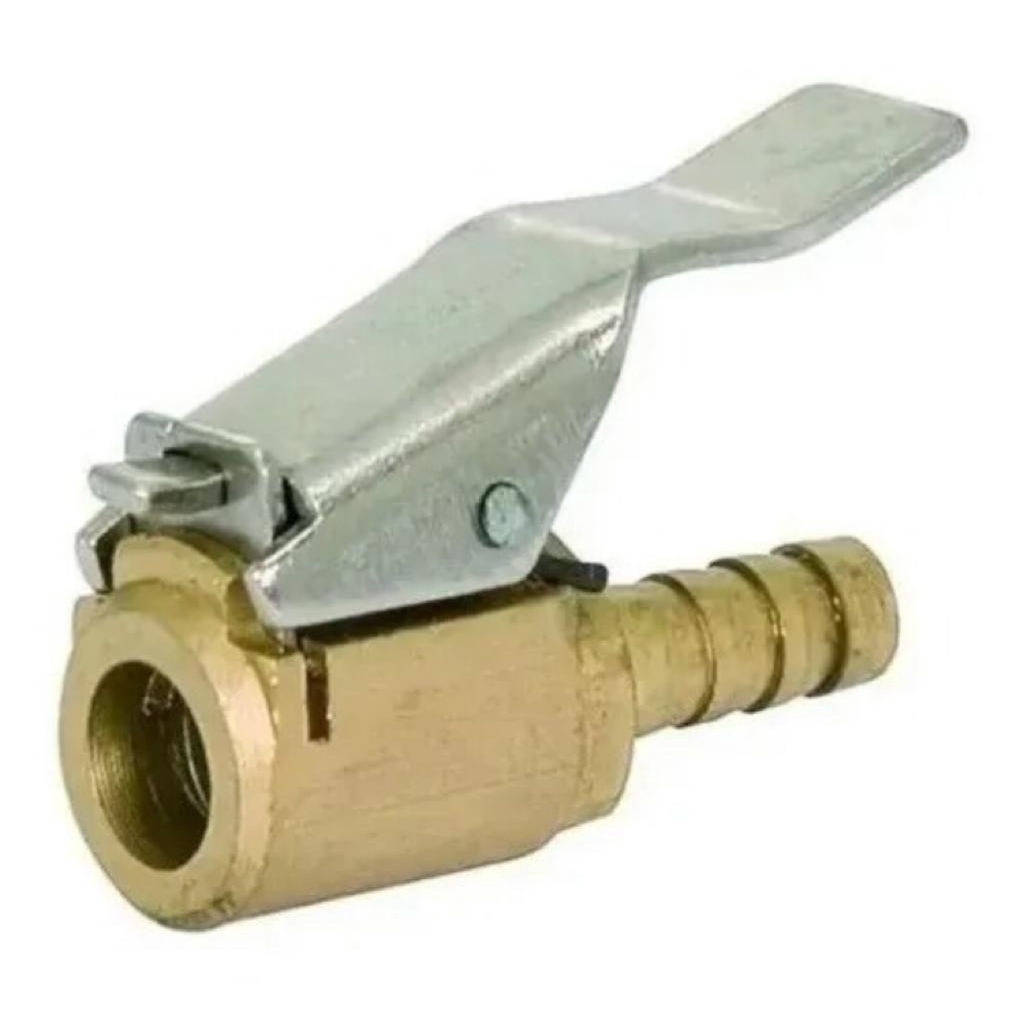 Bico Inflador Presilha Calibrar Encher Pneus Profissional