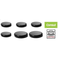 Espalhador Tampa Fogão Consul Erva Doce Antigo - Kit 6 Bocas