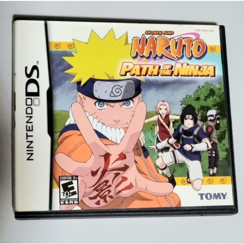 Naruto Path of The Ninja Fita Ds game Original Americano