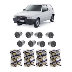 Kit 8 Buchas Balanças Bandejas Traseiras Uno - Original Axios
