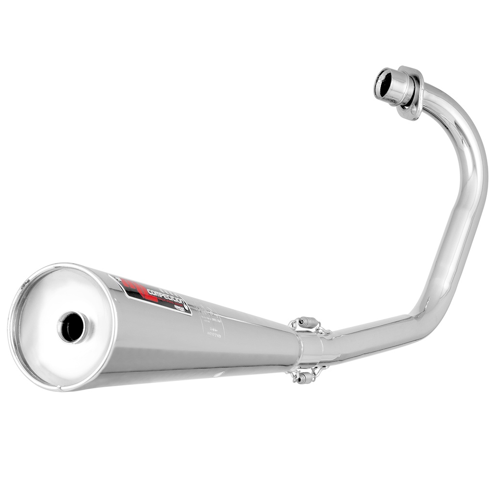 Escapamento Curto Super Adventure ML Honda Titan 150 / Fan 150 KS/ESI 2009-2013