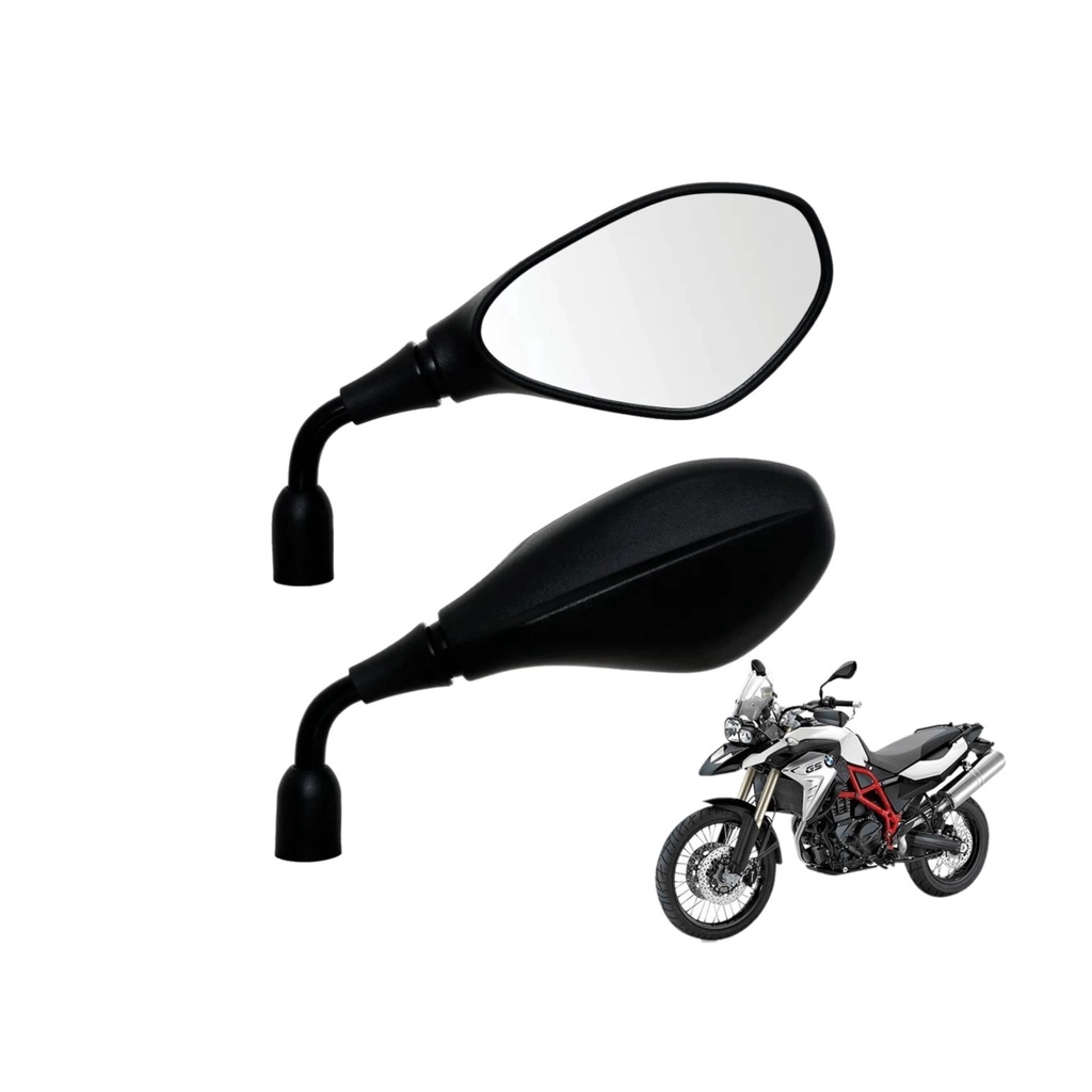 Retrovisor Espelho Haste Curta Fixo Bmw F Titan Cb Par Shopee