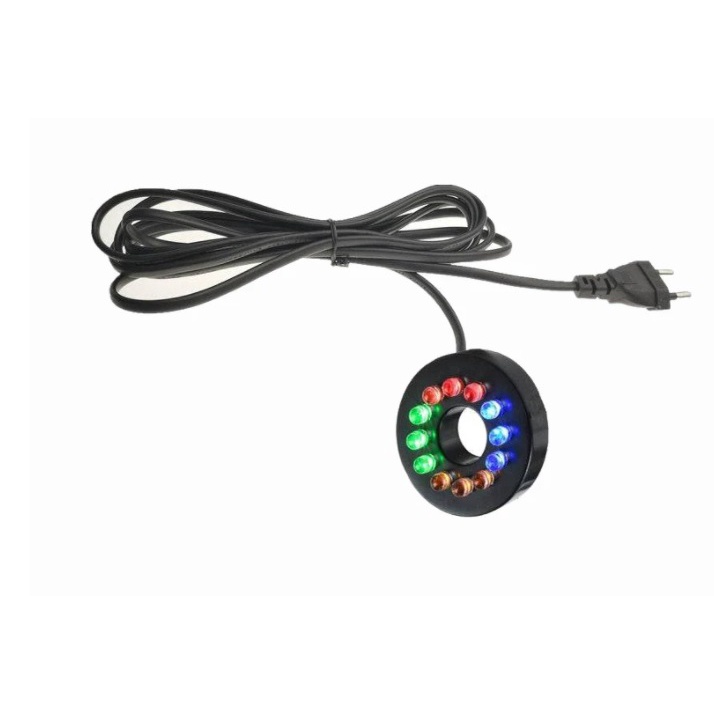 Led Submerso para fontes a prova de água Bivolt 12 leds colorido