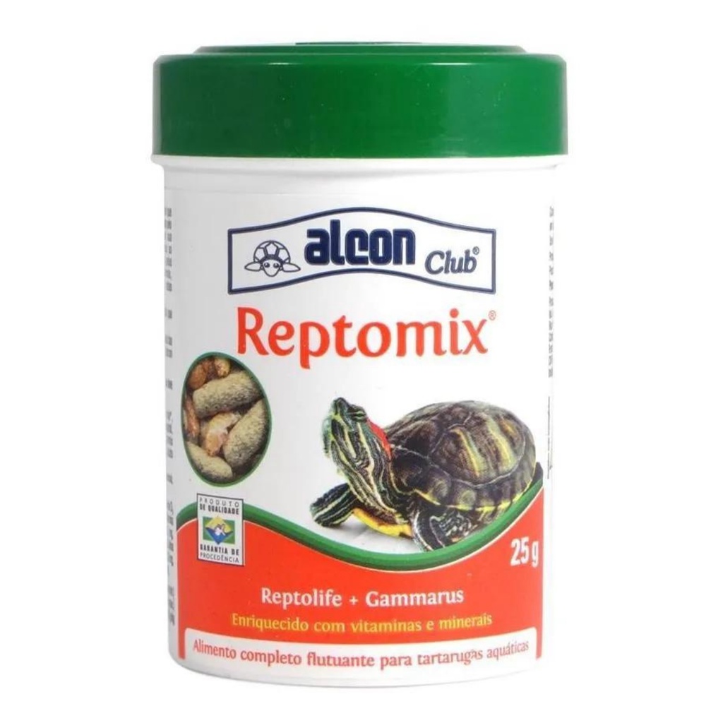 Alcon Reptomix 25g / Ração Para Tartarugas