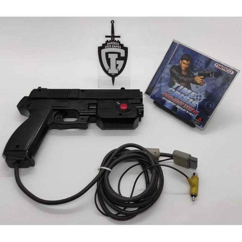Pistola Namco para Playstation-PS1 + Time Crisis Project Titan