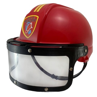 Capacete Infantil Bombeiro Brinquedo Regulagem Fantasia Menino Menina em Oferta na Shopee