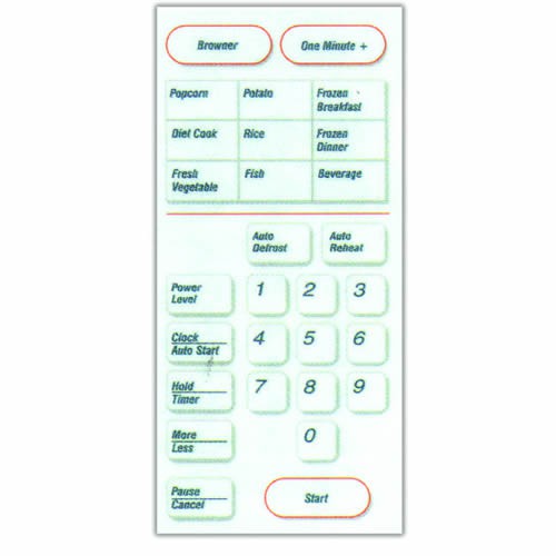 Membrana Microondas Samsung Mw 8920/8554