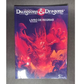 Livro de Regras 1°ed Dungeons Dragons D&D | Shopee Brasil