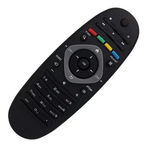 Controle Remoto Compatível TV LCD LED Philips 32PFL3406D 40PFL3606D8 46PFL7606D 32PFL4606D 32PFL4626D