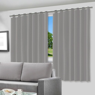 Cortina Blackout Blecaute Película Cinza 280x200cm 100%PVC Corta luz c/ Alça - Pronta Entrega em Oferta na Shopee