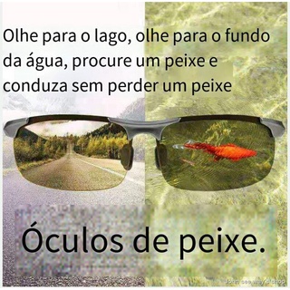 Óculos De Sol Masculino Polarizado Com Cores Brilhantes Para Dirigir/Pesca
