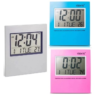 RELÓGIO DE PAREDE/MESA DIGITAL - YN1805C em Oferta na Shopee