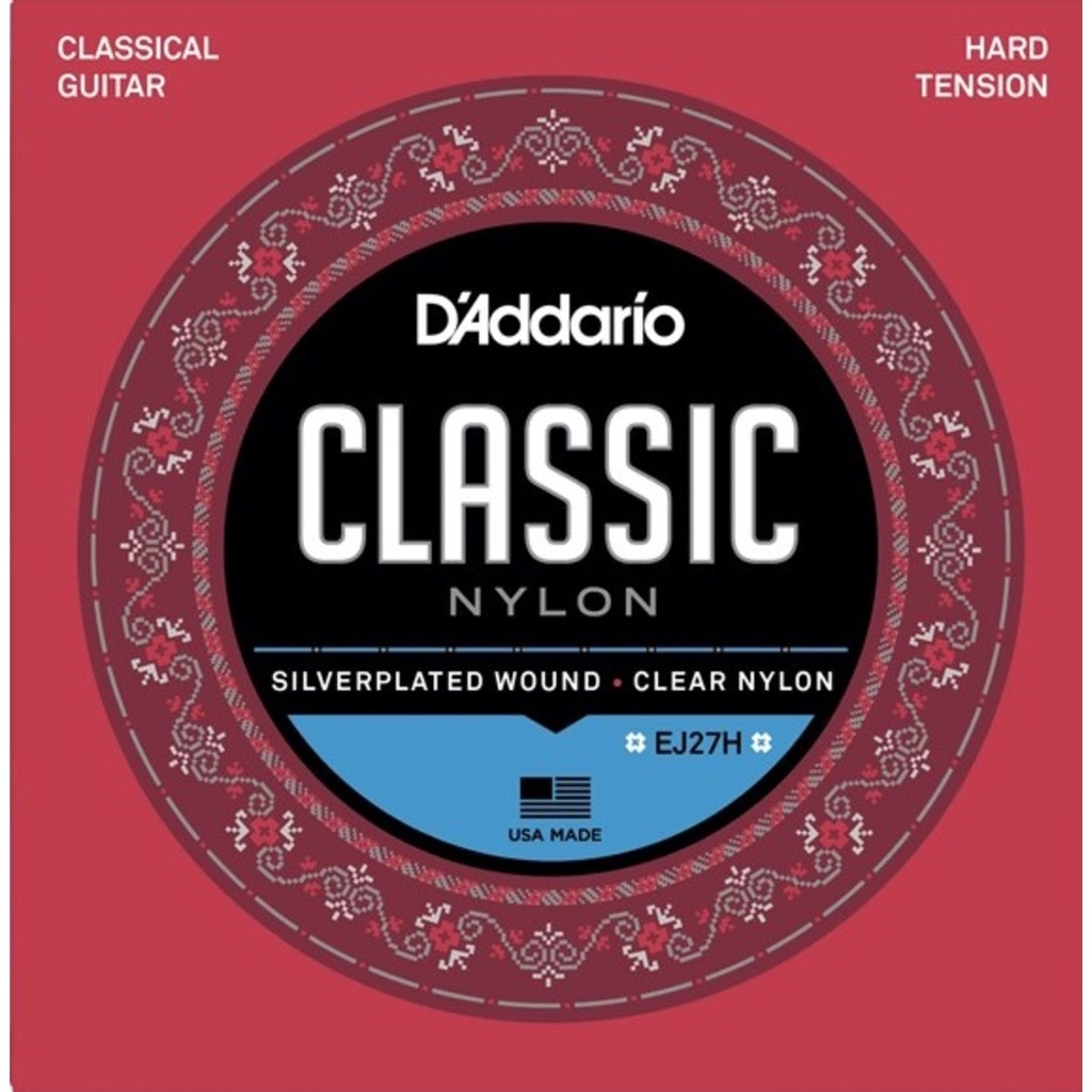 Encordoamento Daddarío para Violão Nylon EJ27H Classic