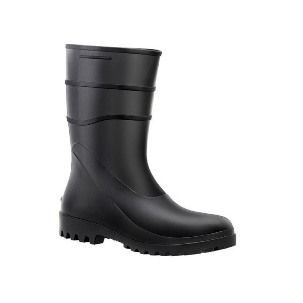 Bota Pvc Cano Curto Preta Bracol Ca 37456