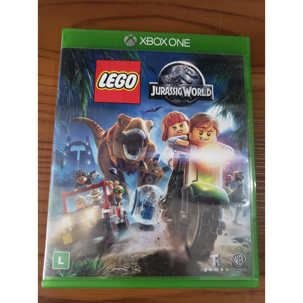 Lego Jurassic xbox one midia fisica portugues fisico Shopee Brasil