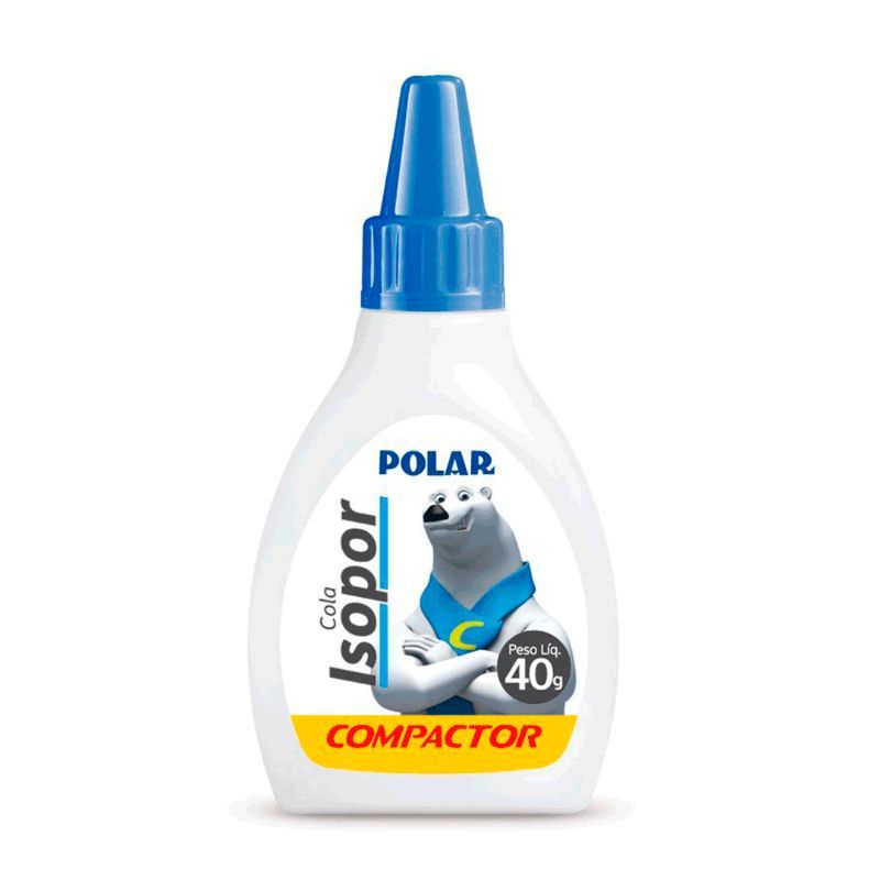COLA ISOPOR COMPACTOR 40g ESCOLAR / PROFISSIONAL POLAR