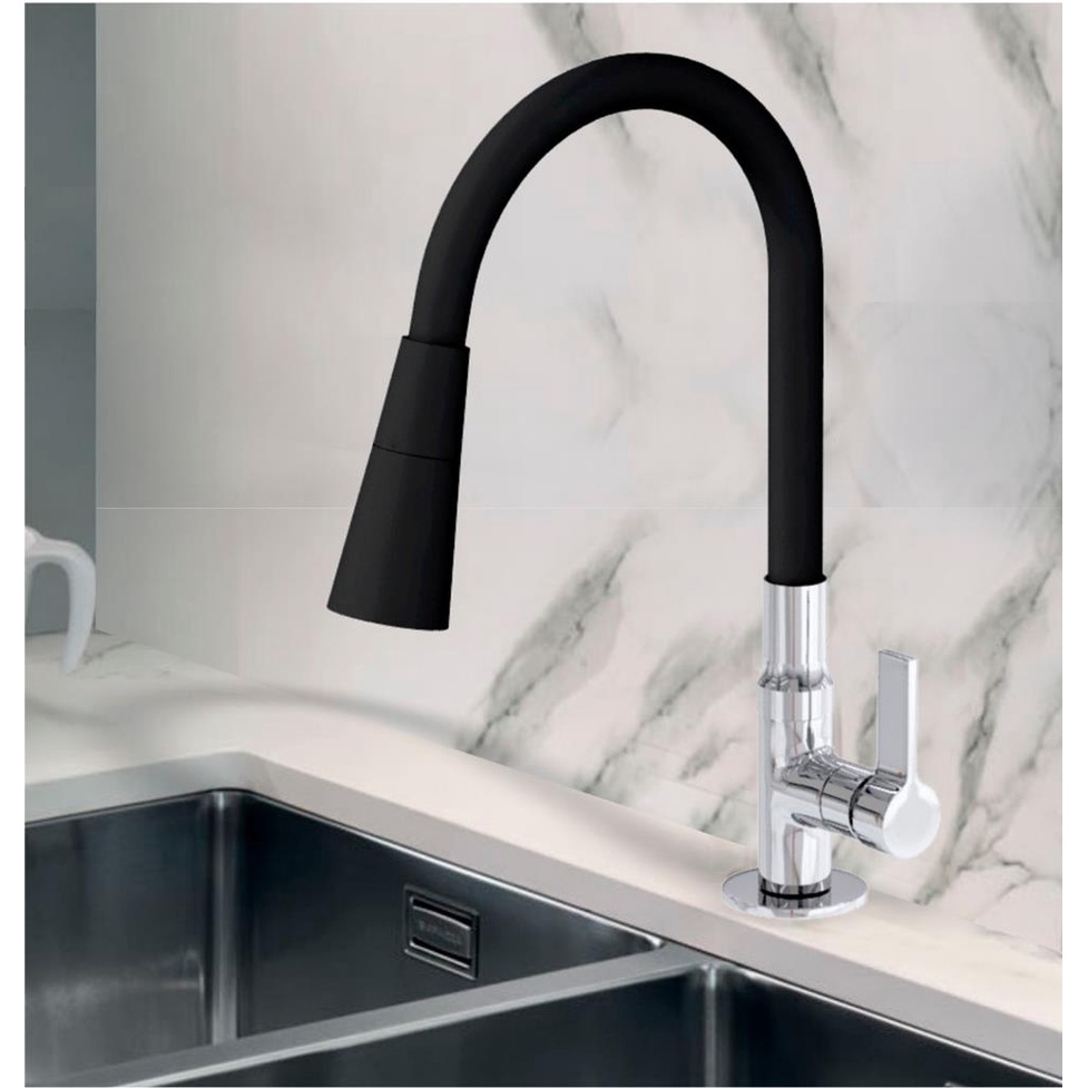 Torneira Cone Cozinha Bancada Mesa Gourmet Flexivel Jato