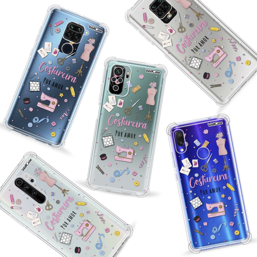 Capinha de Celular Cp39 Profissão Costureira Para Xiaomi Redmi Note Mi Poco 7 8 9 10 11 12 13 M3 M4 X3 X4 X5 Pro Lite