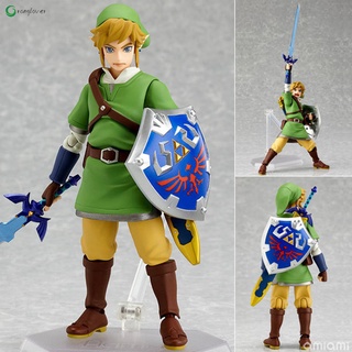 Lenda Zelda Figura De Ação Pintado PVC Collectible Modelo Toy Desktop Ornamento Action Figure Home Office Car