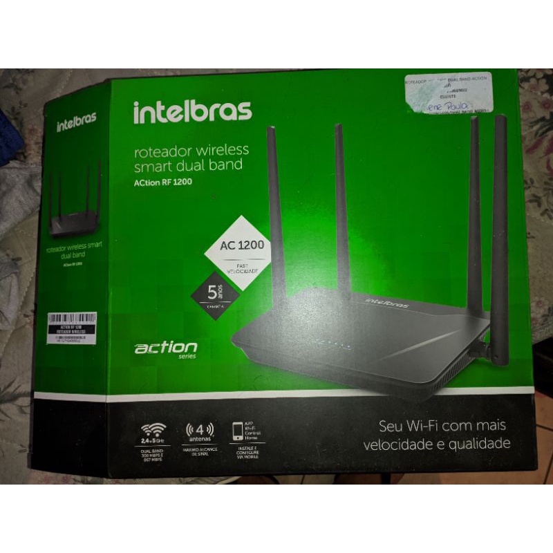 configurar roteador intelbras action rf 1200 como repetidor