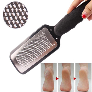 (Entrega Rápida) Pé Pedicure Arquivo Callus Remover Pé Raspador De Aço Inoxidável em Oferta na Shopee