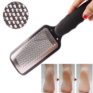 (Entrega Rápida) Pé Pedicure Arquivo Callus Remover Pé Raspador De Aço Inoxidável