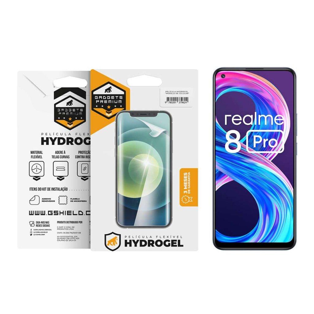 Película Hydrogel Gshield para Realme 8 Pro – Proteção Premium e Alta Transparência