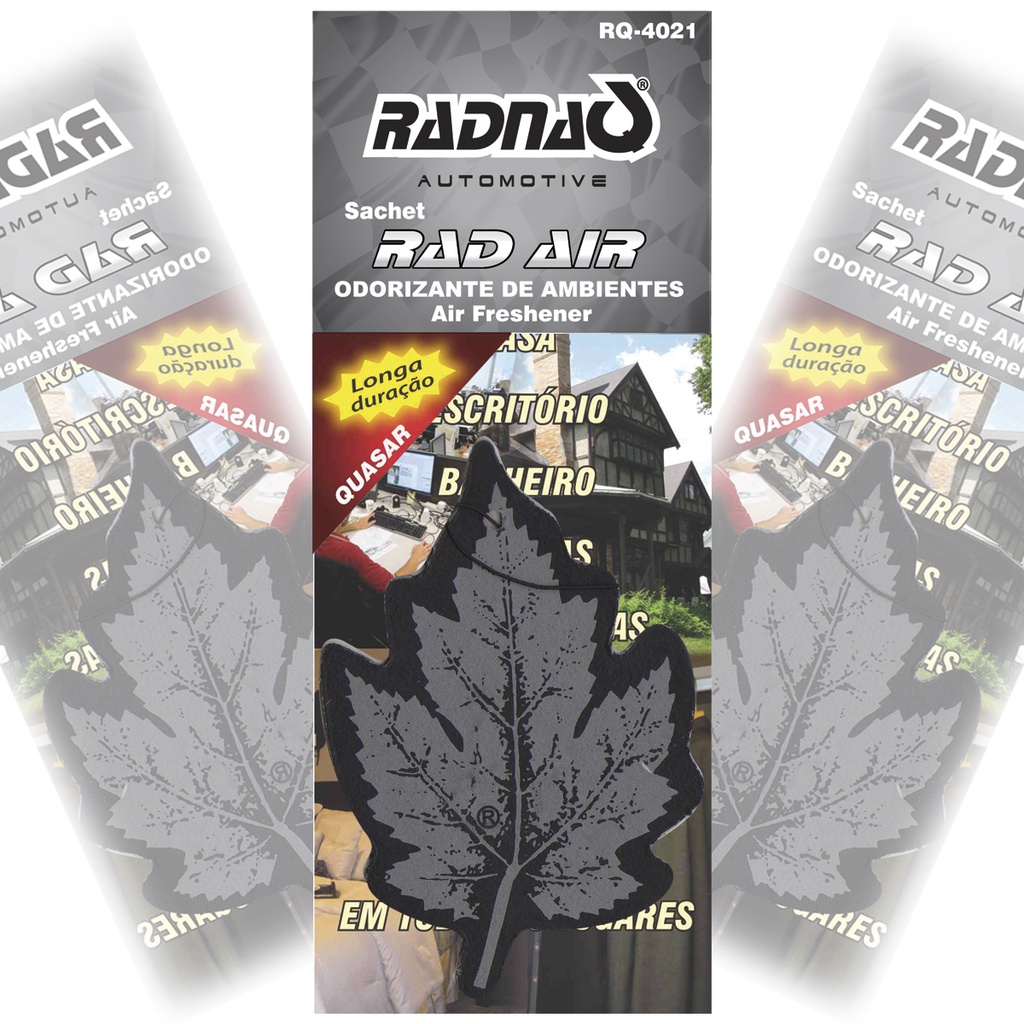 Aromatizante Automotivo Similar Little Trees Cheirinho Carro e Ambiente Odorizante Radnaq Quasar em Oferta na Shopee