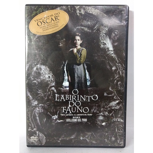 DVD O Labirinto do Fauno - Original - Guillermo Del Toro