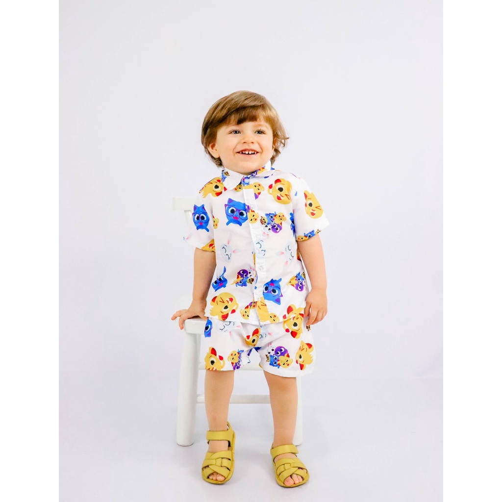 Conjunto infantil BOLO FOFO 02 menino, mauricinho, blogueirinho em Oferta na Shopee