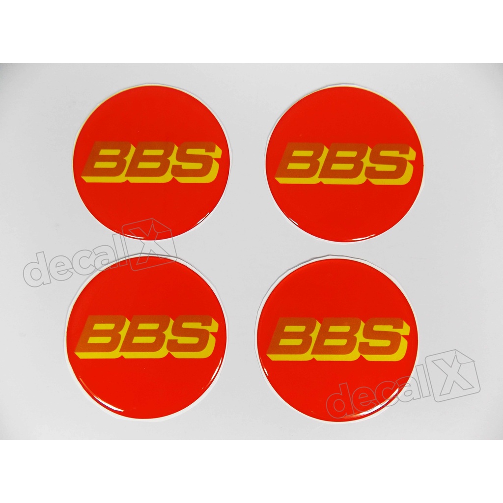 Adesivos Centro De Roda Bbs 56mm Resinados R503
