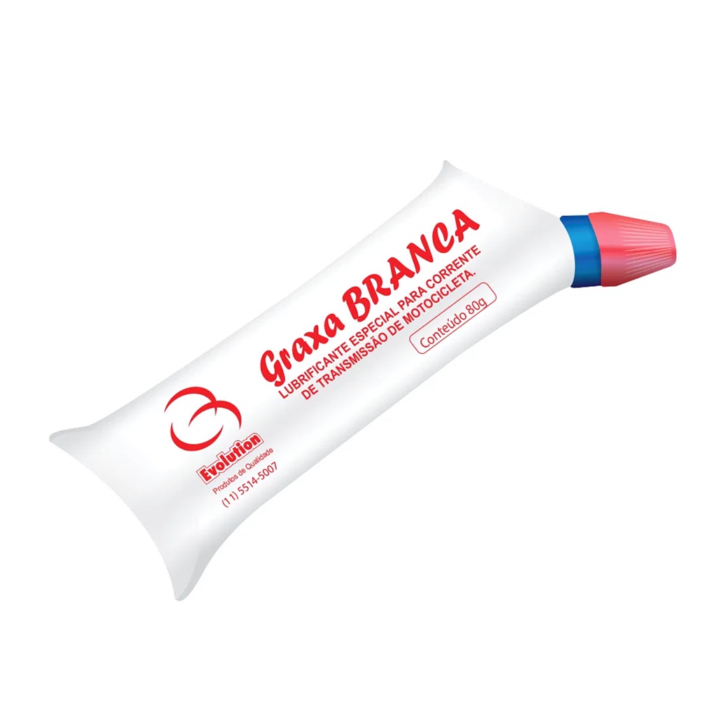 Graxa Branca Especial para corrente 80 gramas em Oferta na Shopee