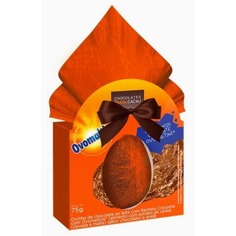 Ovo de Páscoa Ovomaltine 75g edição especial - Presente
