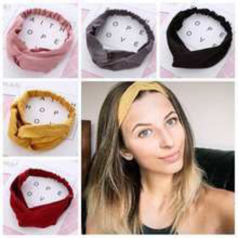 Faixa/Tiara de Cetim/ Ant Frizz para Cabelos ( ver cores disponíveis com a vendedora)