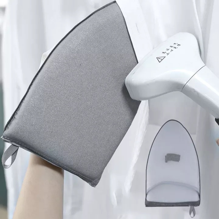 Luva De Passar Roupa Doméstica Com Corda De Pendurar/Isolamento Térmico Anti-Queimadura Para Roupas